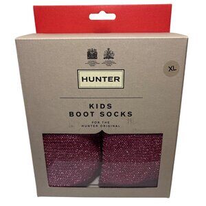 Hunter Kids Boot Socks Panther Pink XL For The Original